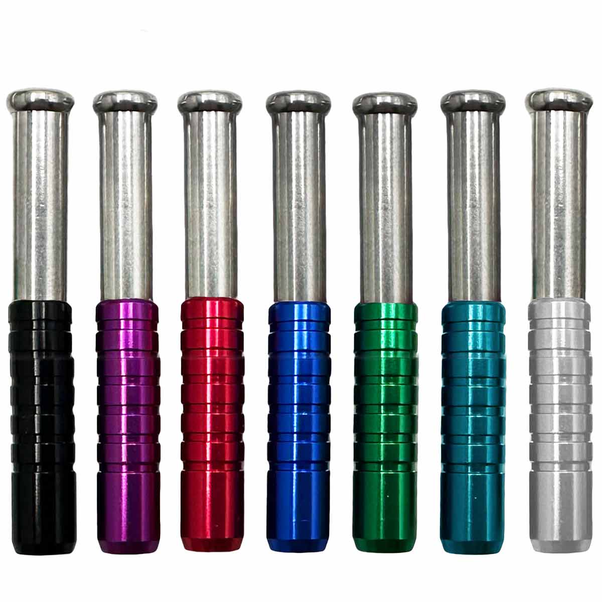 2.25” or 3” Anodized Ejector Bat - Assorted Colors [PH-M-25-Lg] or [PH-M-25-Sm]