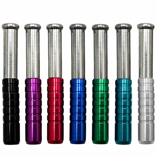 2.25” or 3” Anodized Ejector Bat - Assorted Colors [PH-M-25-Lg] or [PH-M-25-Sm]