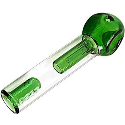 6.5”  XL Glass Spoon No-Spill Bubbler Hand Pipe - Assorted Colors [HP-G-219]