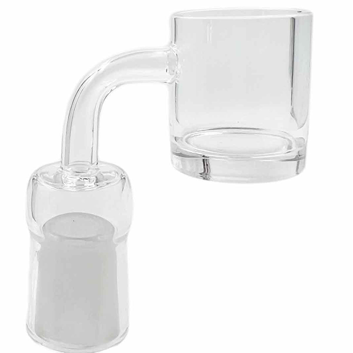 30mm XL Flat Top Bucket Style Quartz Banger - 18F 90° [QB-30-18F]