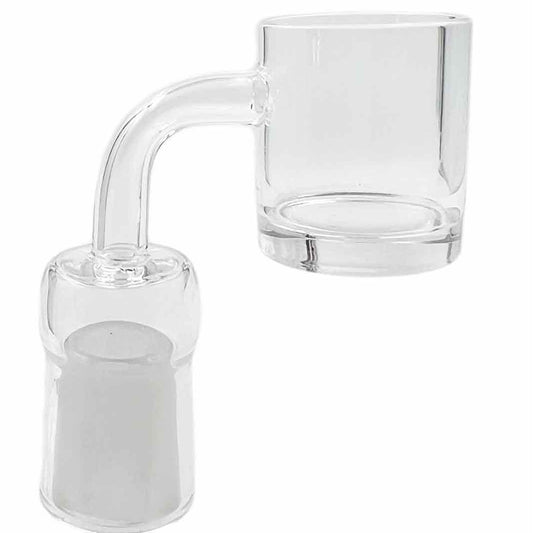 30mm XL Flat Top Bucket Style Quartz Banger - 18F 90° [QB-30-18F]
