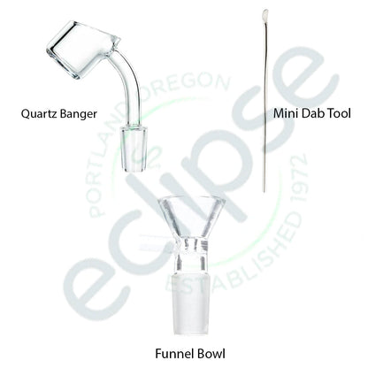 12" Straight Tube - Top Quality w/ Accessory Pack - Assorted Colors [WP-G-222B]