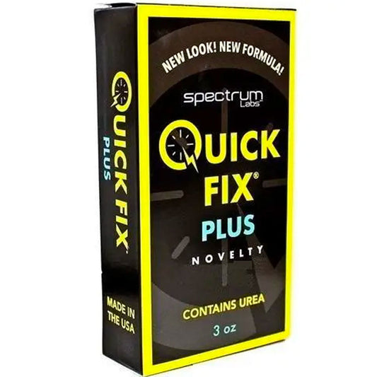 Quick Fix Plus 6.4 Synthetic Fetish Urine w/ Heating Pad & Temp Strip - New formula [QF-PLUS]
