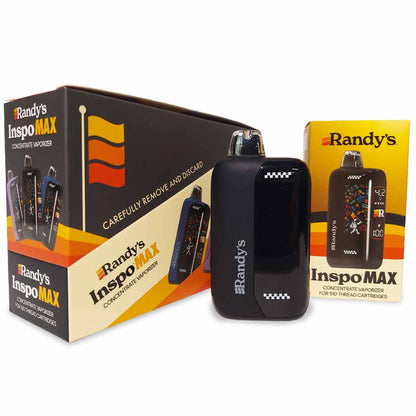 Randy's NEW Inspo Max w/ LCD Display & Holds Up To 3g Cart's - 3 Colors [R-INSPO-MAX]
