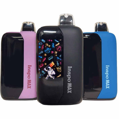 Randy's NEW Inspo Max w/ LCD Display & Holds Up To 3g Cart's - 3 Colors [R-INSPO-MAX]