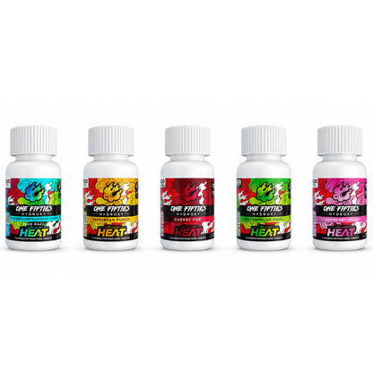 Straight HEAT 7-OH - 4Ct & NEW 10Ct 150mg Tabs - 5 Flavors [K-H150-4C]
