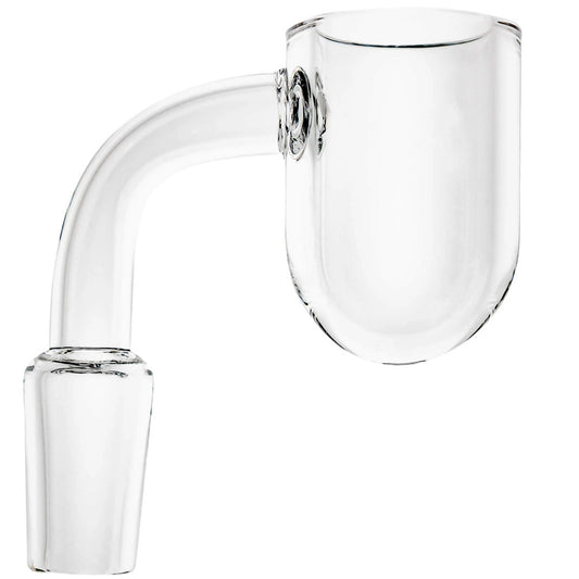 25mm Flat Top Quartz Banger w/ Round Bottom - 14M 90° [QB-RB2]