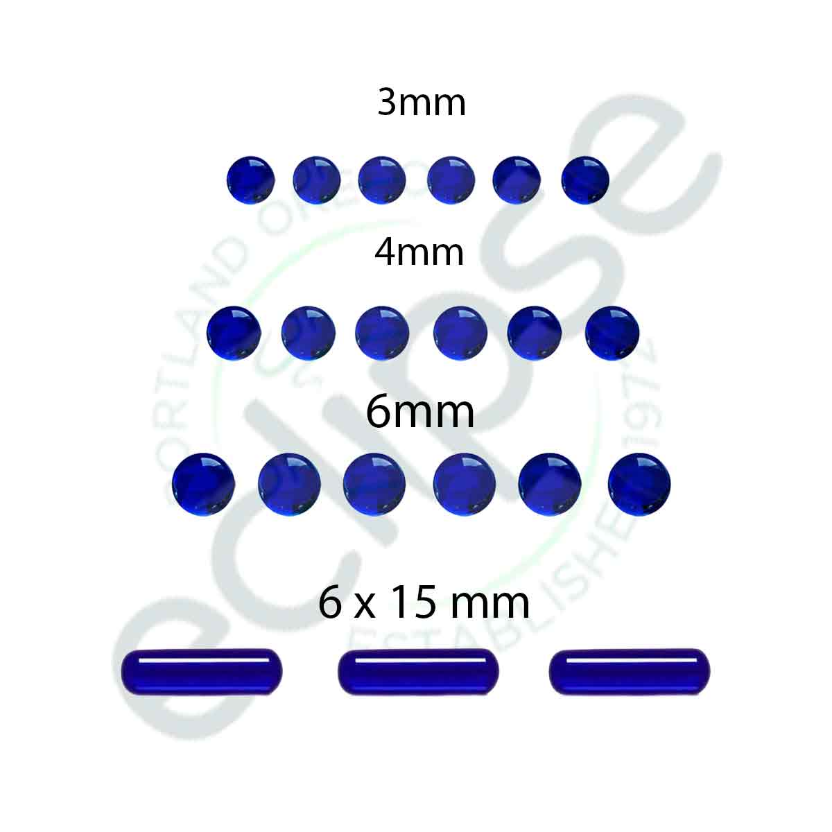 Lab Grown UV Reactive Sapphire Terp Pearls & Pills [4 Sizes] [QTP-S]