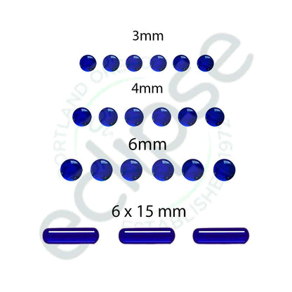 Lab Grown UV Reactive Sapphire Terp Pearls & Pills [4 Sizes] [QTP-S]