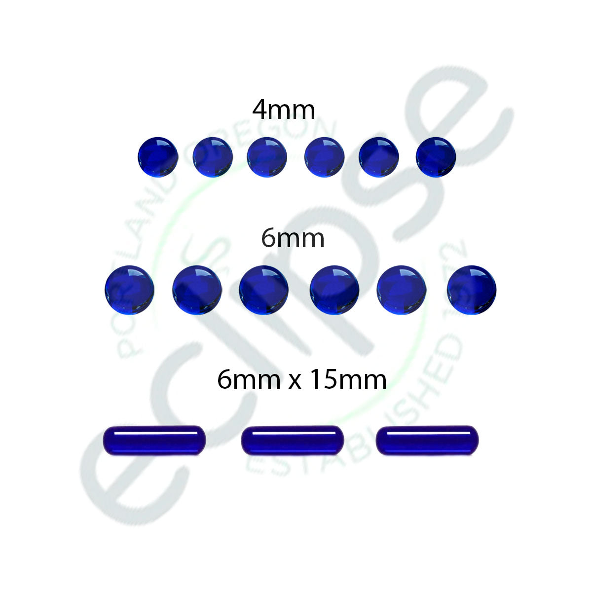 Lab Grown UV Reactive Sapphire Terp Pearls & Pills [3 Sizes] [QTP-S & SP]