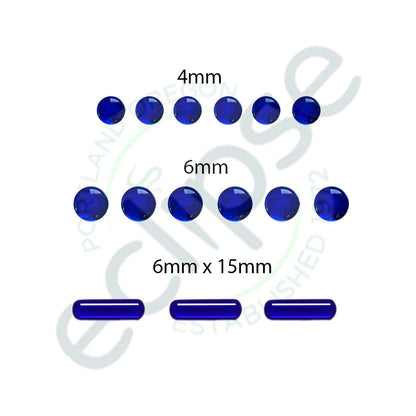 Lab Grown UV Reactive Sapphire Terp Pearls & Pills [3 Sizes] [QTP-S & SP]