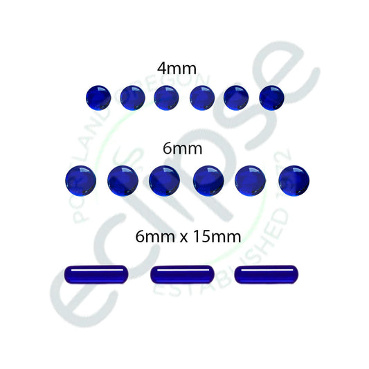 Lab Grown UV Reactive Sapphire Terp Pearls & Pills [3 Sizes] [QTP-S & SP]