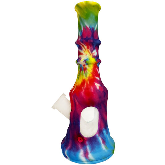 8" Beaker w/ Protective Silicone Case - Assorted Prints [WP-H-102]