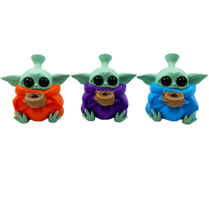 5" Alien Baby Water Pipe - Assorted Colors [WP-S-180B]