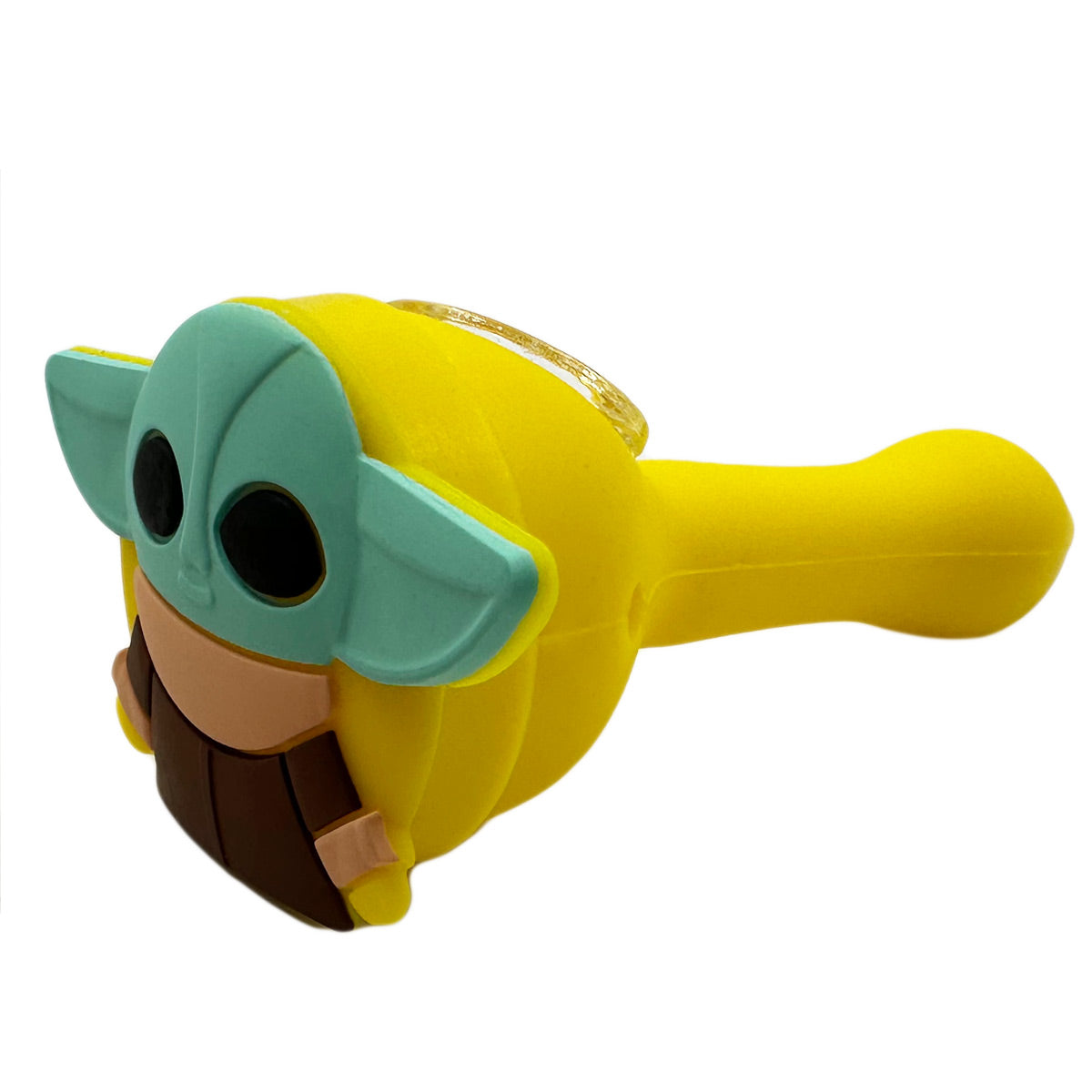 4.5" Alien Baby Hand Pipe w/ Glass Bowl - Assorted Colors [HP-S-180C]
