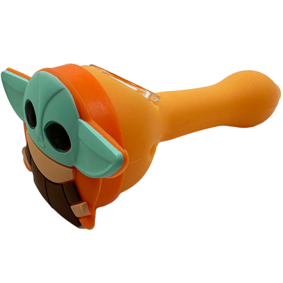 4.5" Alien Baby Hand Pipe w/ Glass Bowl - Assorted Colors [HP-S-180C]