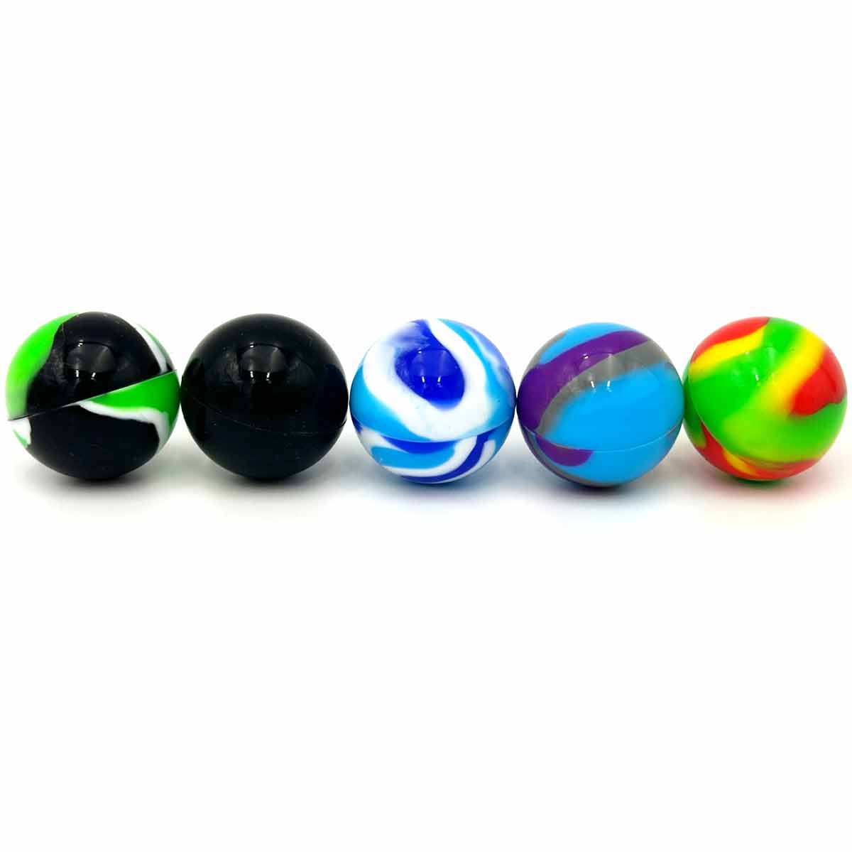 7ml Round Ball Silicone Container - Assorted Colors [C-S-17]