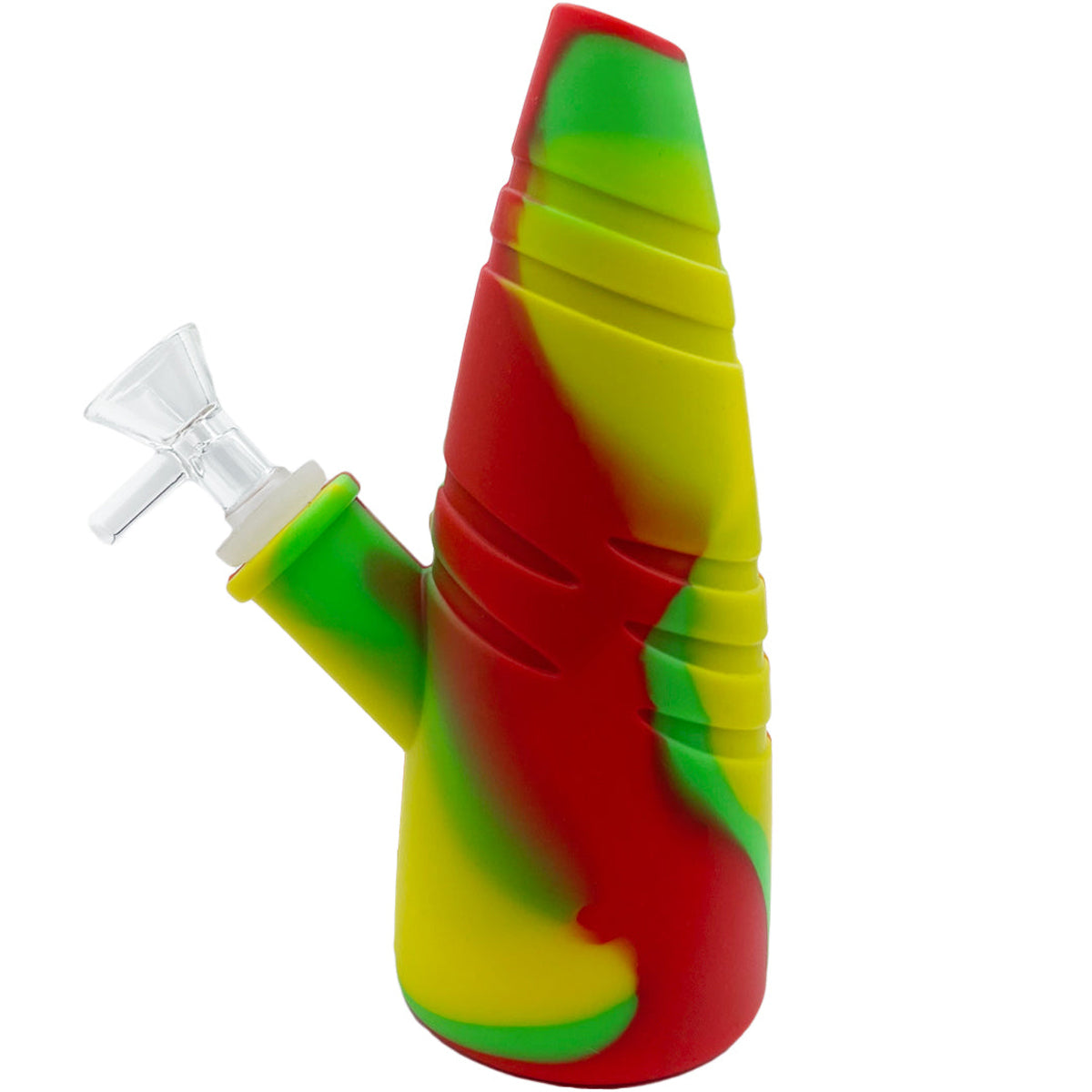 7.25" Pyramid Water Pipe - Assorted Colors [WP-S-86]