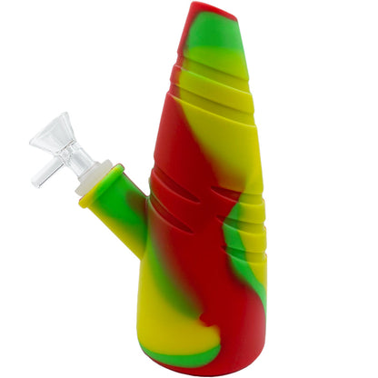 7.25" Pyramid Water Pipe - Assorted Colors [WP-S-86]