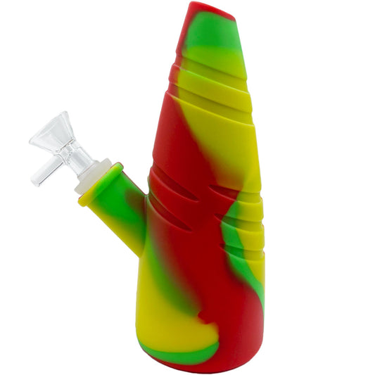 7.25" Pyramid Water Pipe - Assorted Colors [WP-S-86]