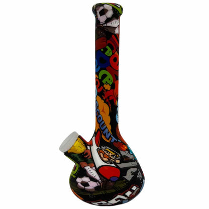 7.5" Silicone Beaker - 12 Prints to Choose From [WP-S-84B]