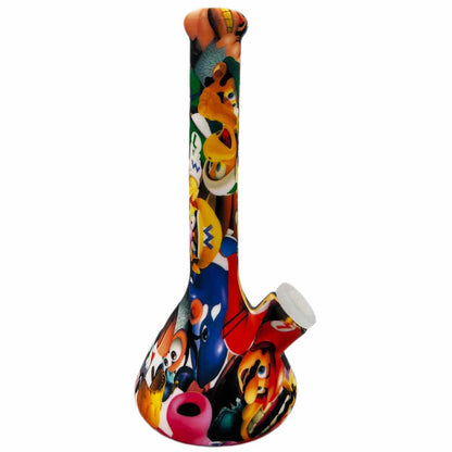 7.5" Silicone Beaker - 12 Prints to Choose From [WP-S-84B]