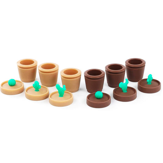 5ml Cactus Silicone Container - Assorted Colors & Styles [C-S-11]