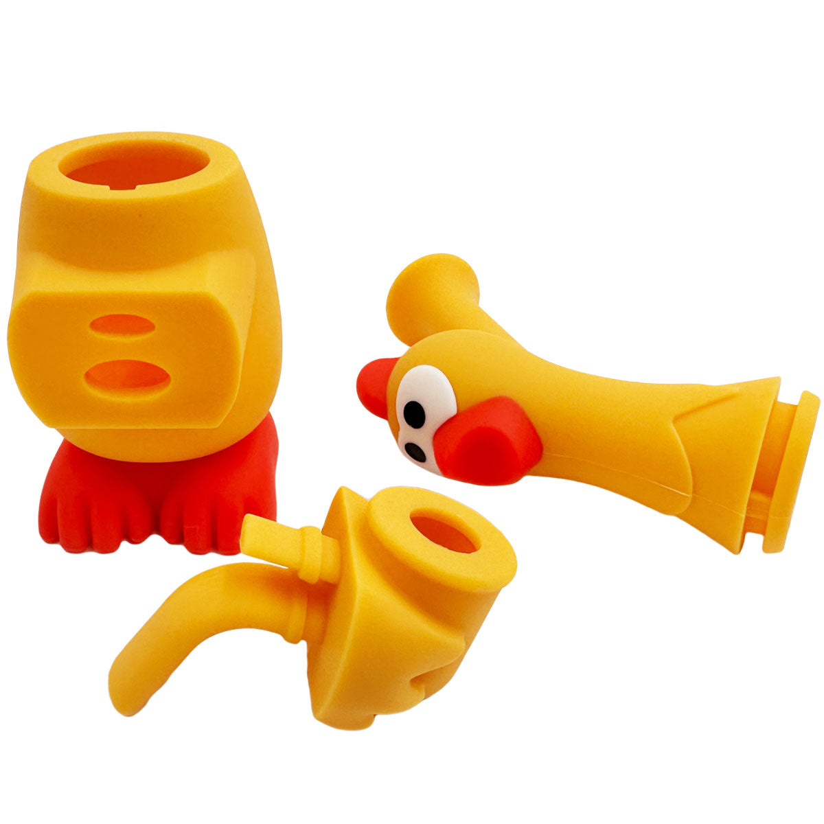 6.8” Rubber Chicken Water Pipe - Assorted Colors [WP-S-165]