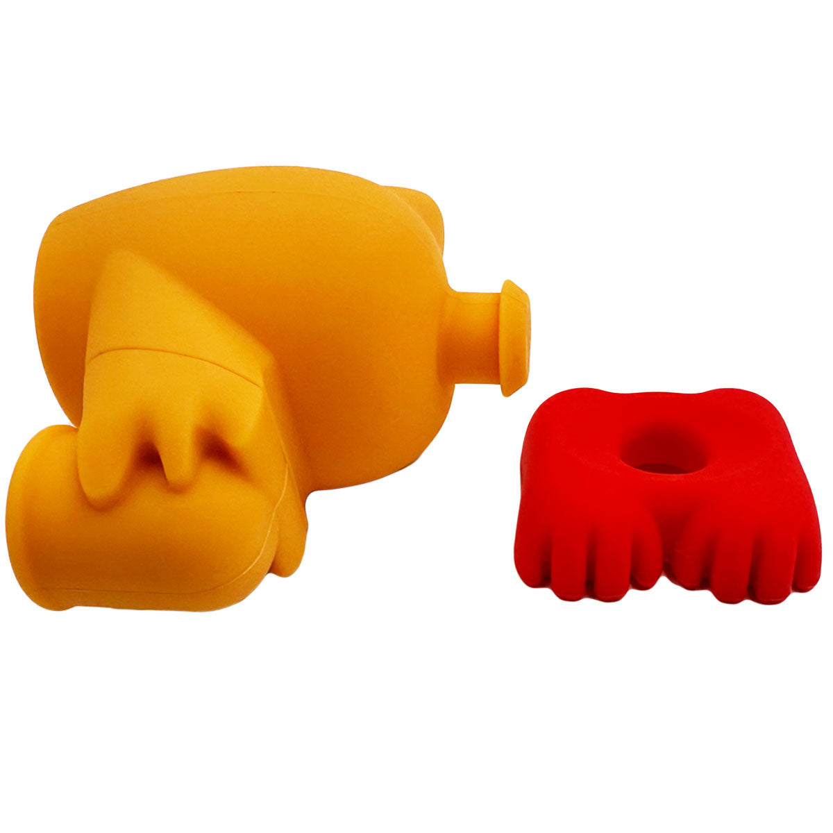 6.8” Rubber Chicken Water Pipe - Assorted Colors [WP-S-165]