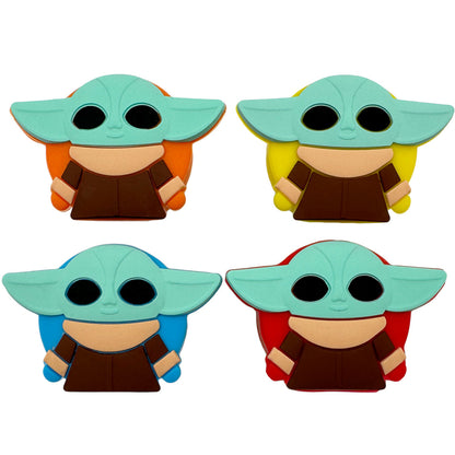 15ml Green Alien Baby Silicone Container - Assorted Colors [C-S-16]