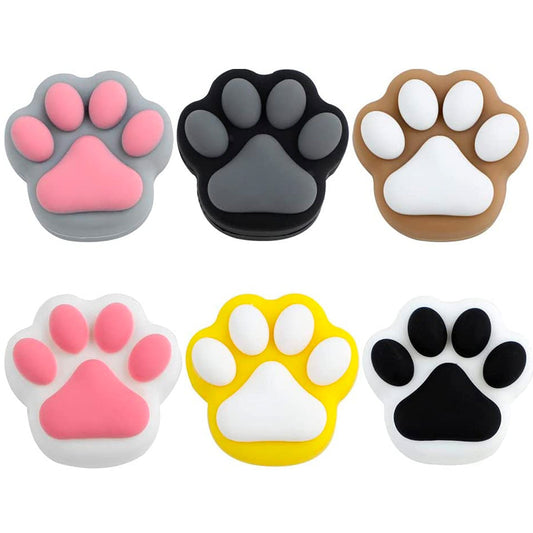 3ml Paw Print Silicone Container - Assorted Colors [C-S-10]