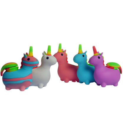4.75" Unicorn Water Pipe - Assorted Colors [WP-S-164]