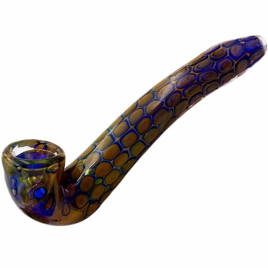 6.5” Thick & Heavyweight Fumed Sherlock Hand Pipe [HP-G-246]