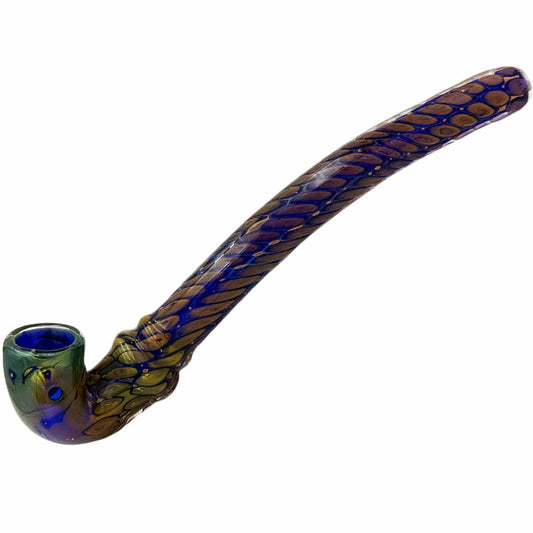 10.25" Thick & Heavyweight Fumed Sherlock Hand Pipe [HP-G-247]