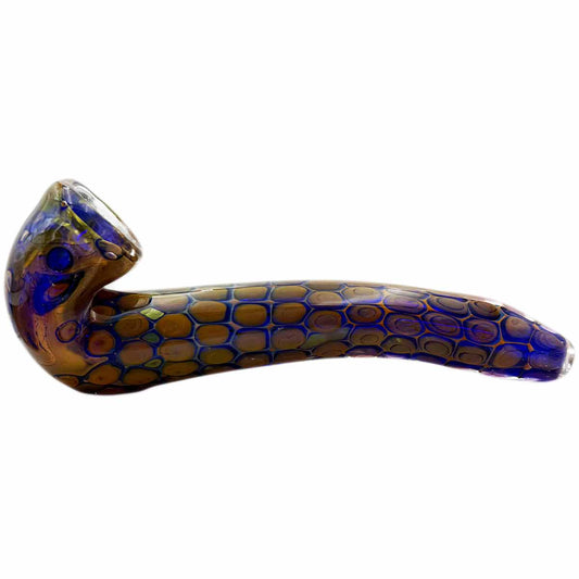 6.5” Thick & Heavyweight Fumed Sherlock Hand Pipe [HP-G-246]