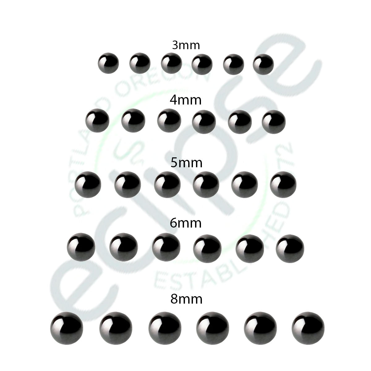 Silicon Carbide (SiC) High Density Thermogenic Terp Pearls (5 Sizes) [QTP-SC]