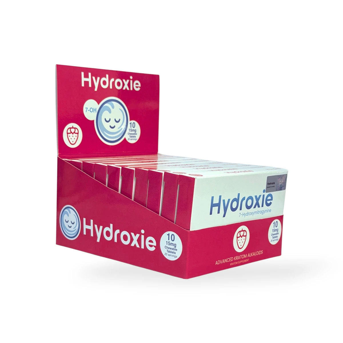 NEW Hydroxie's 7-OH Instant Release – 10ct 15mg or 30mg Tab’s - Assorted flavors [K-H7-15/30]