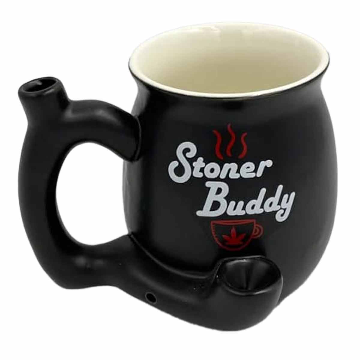Roast & Toast Ceramic Coffee Mug & Pipe w/ Gift Box - Stoner Buddy [CM-C-FC-69]