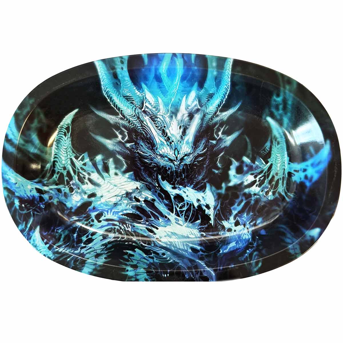 Oval Trays - Assorted Prints [TR-R-1]