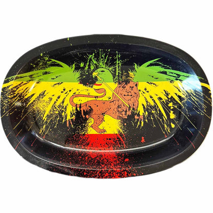 Oval Trays - Assorted Prints [TR-R-1]