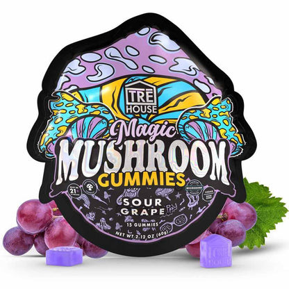 TRE’ House Extra Strength Magic Mushroom Gummies - THC Free - Now Available In All 8 Flavors! [C-TH-G]