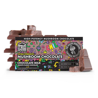 NEW TRE’ House High Potency & Original Magic Mushroom Chocolate Bars - 5 Flavors [C-TH-C]