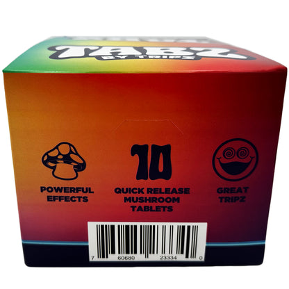 Tripz Extra Strength Magic Mushroom Tabz - THC Free - Quick Release Tablets [C-TZ-TB]