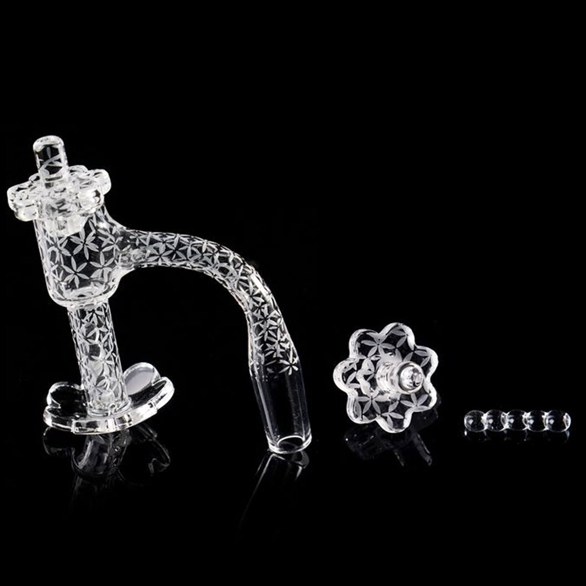Spinner Set #6 - 20mm Seamless Beveled Channel Slurper w/ Pillar & Cap - 14M 90° [QB-TP6]
