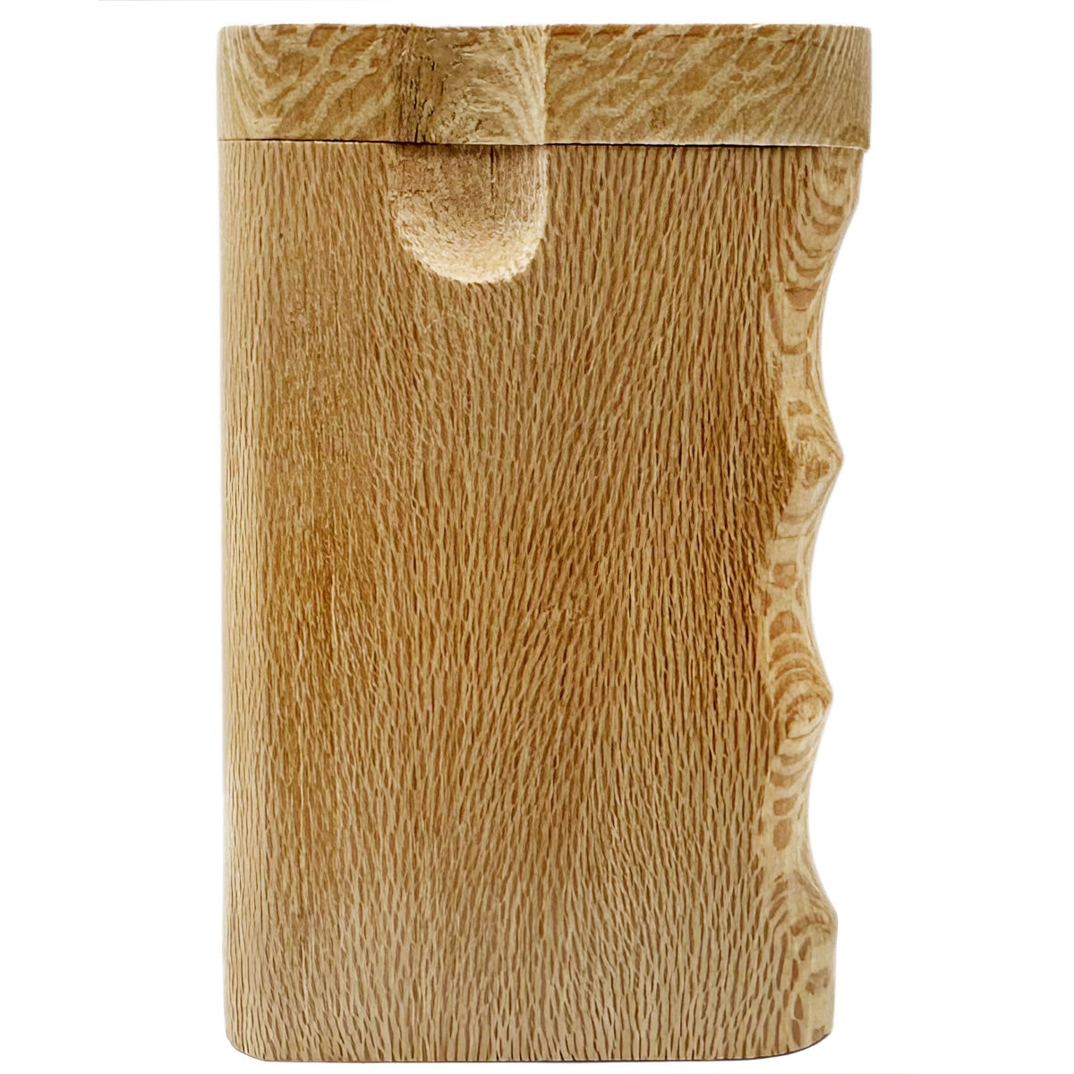 3.25" Light Wood Dugout w/ Pistol Grip & Swivel Lid [TT-206S-Light]