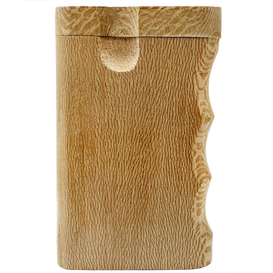 3.25" Light Wood Dugout w/ Pistol Grip & Swivel Lid [TT-206S-Light]