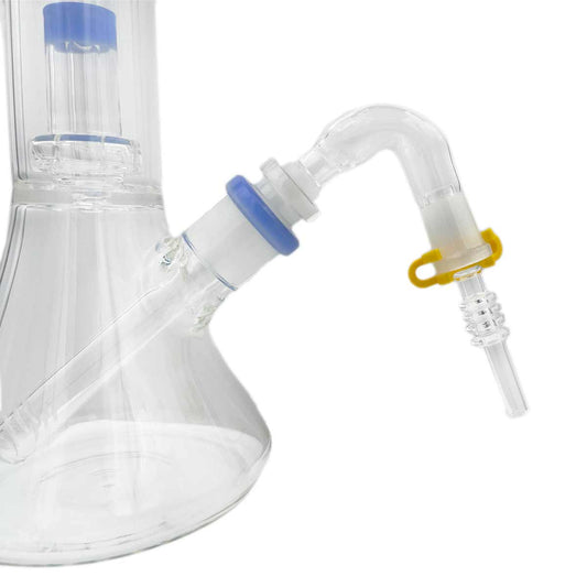 V-Style Adapter for Nectar Collectors & Water Pipes - 14mm Female to 14mm Male [NC-VA14]