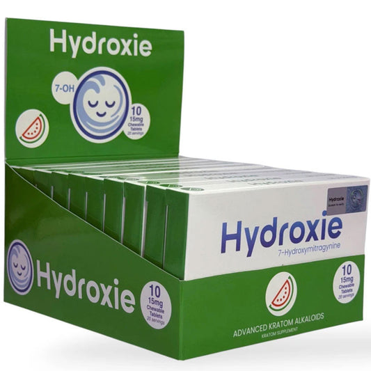 *** NEW & SPECIAL PRICE*** Hydroxie's Flavored 7-OH - 10ct 15mg or 30mg Tab’s - Assorted Flavors [K-H7-15/30]