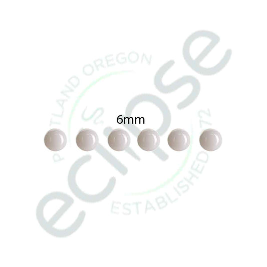 6mm White Shinju "Super Ceramic" Terp Pearls [QTP-6W]