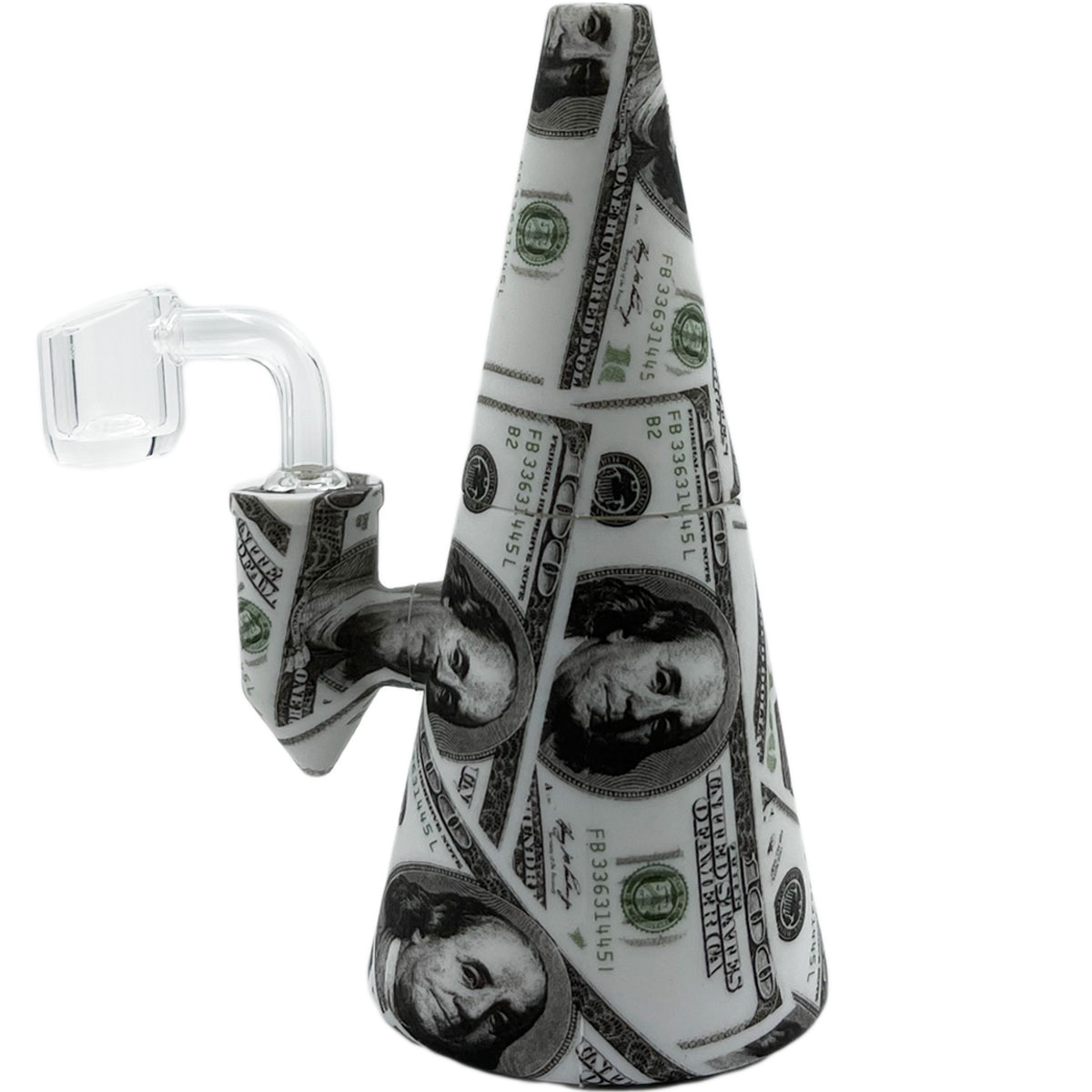 6" Cone Shaped Banger Hanger - Assorted Prints [WP-S-140]